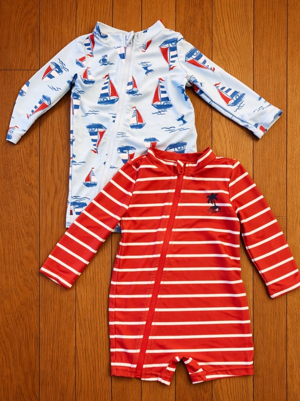 Simple Joys Carter’s Baby Rash Guard Set 6-9M Swim UPF Nautical Boys Summer